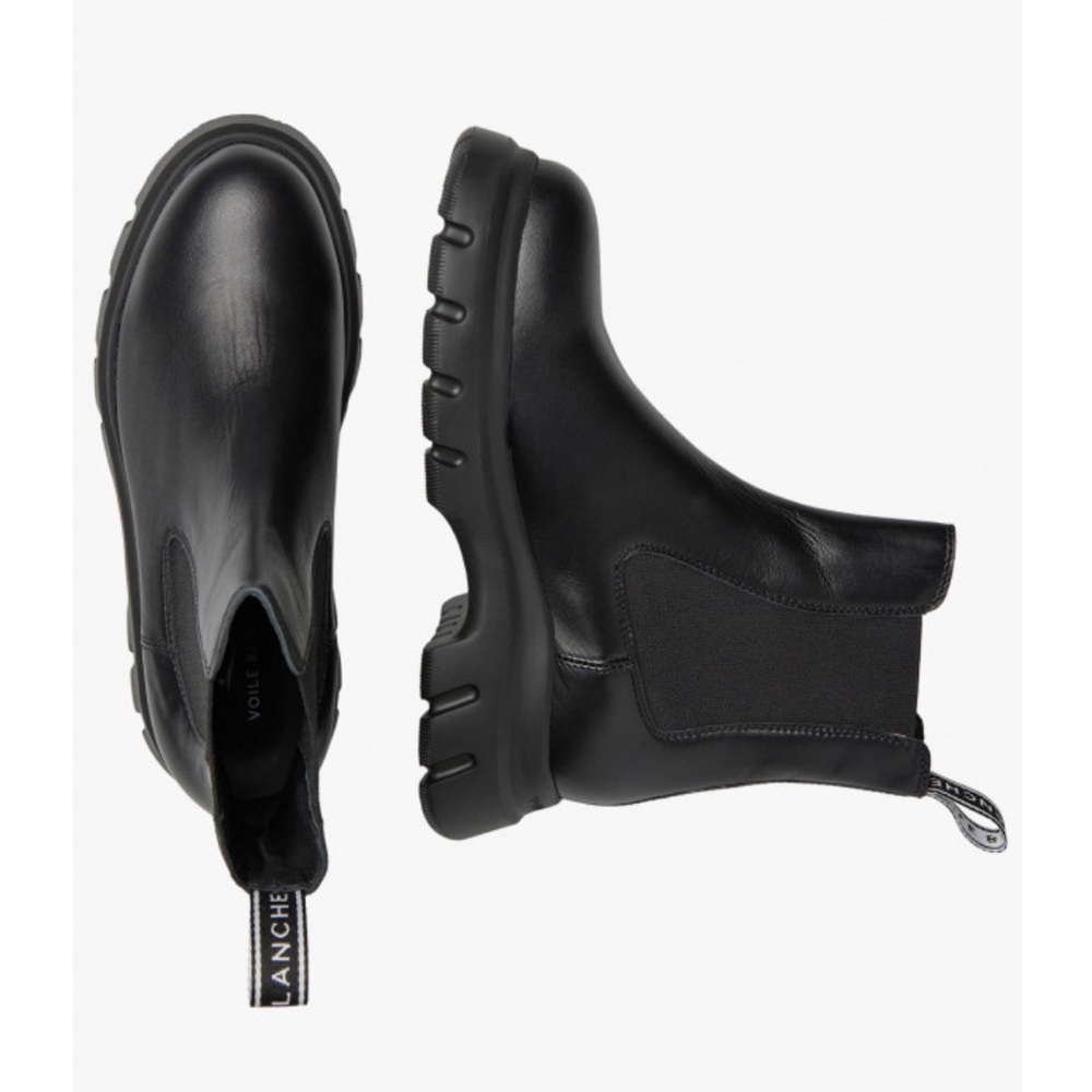 VOILE BLANCHE TWILLY CHELSEA
Leather Boots in Black - Picture 3 of 16